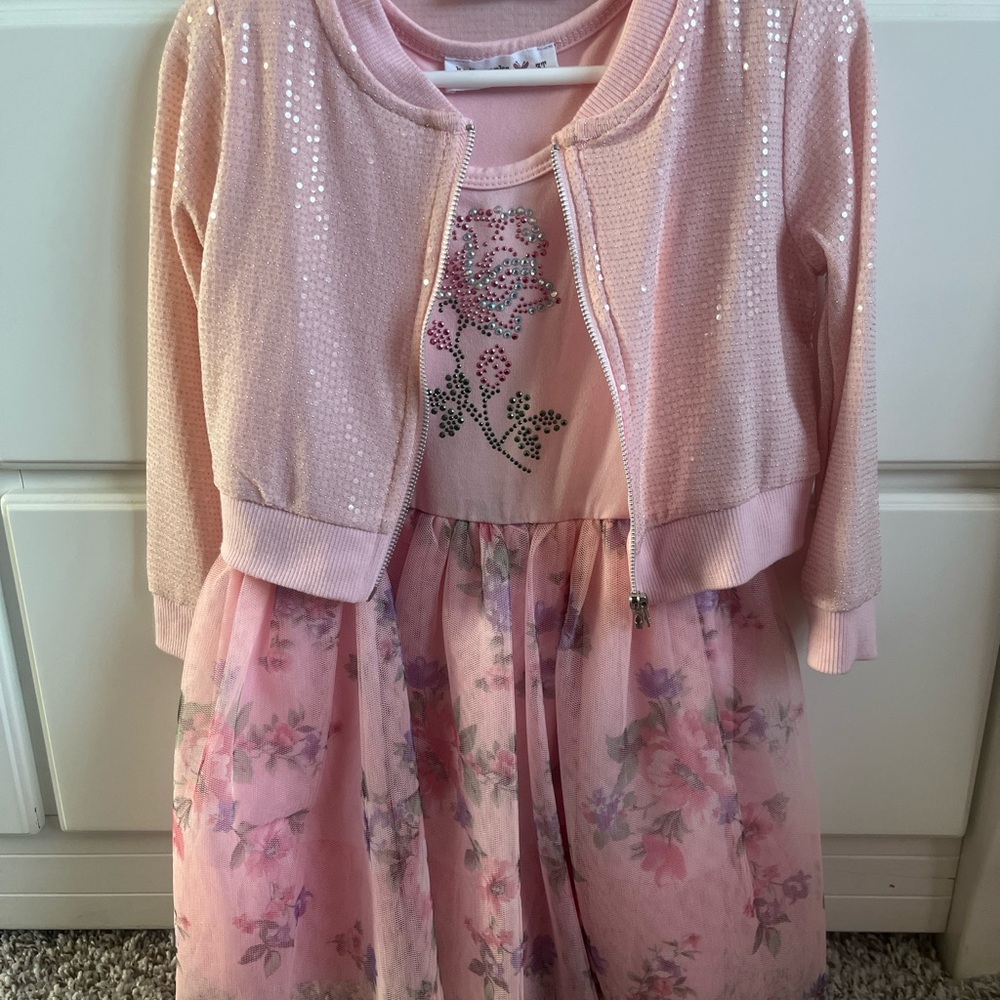 Knit Works 3T Two Piece Dress Set